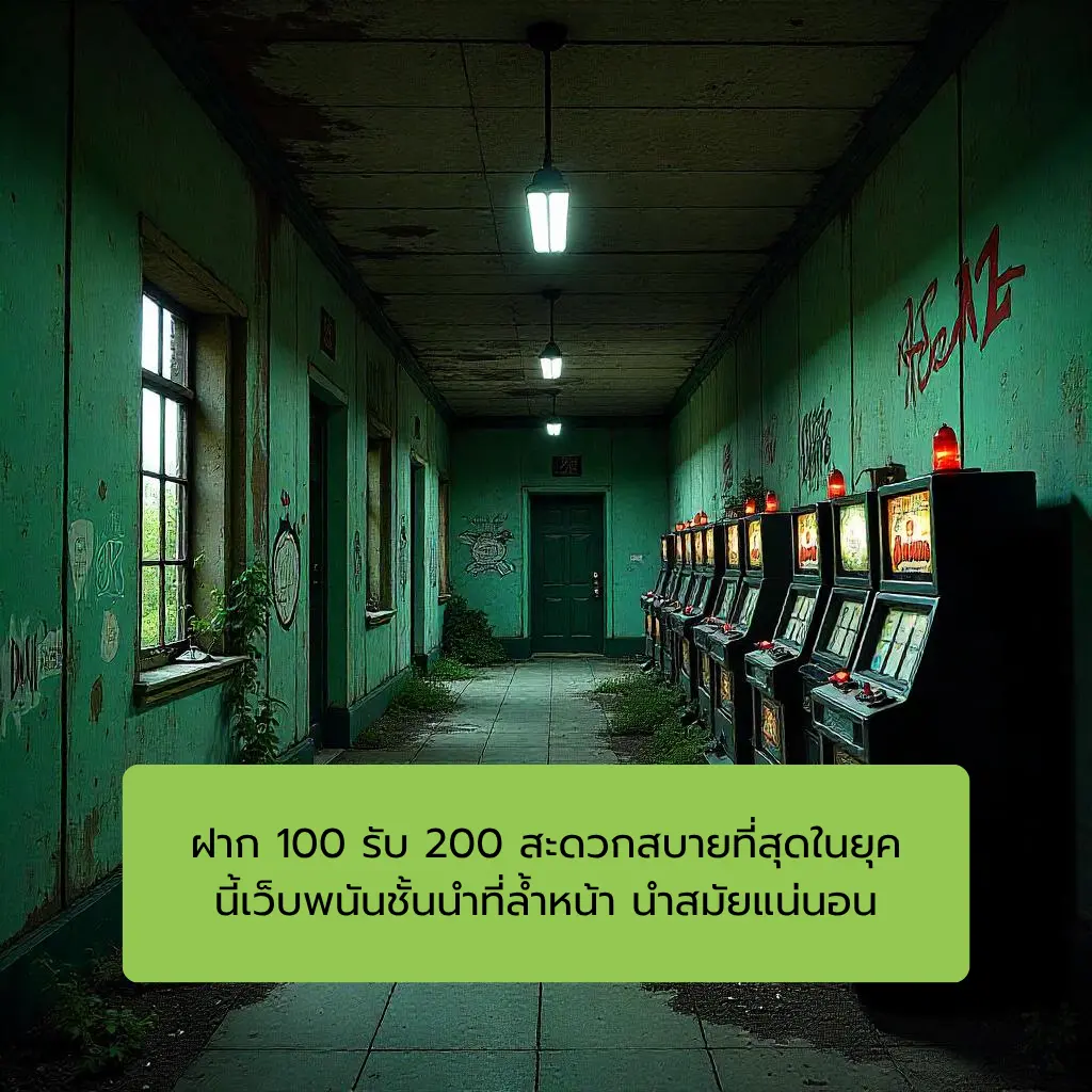 สมาชิกใหม่ฝาก 100 รับ 200 